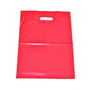 Igelitová taška červená 350 x 460 mm