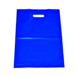 Igelitová taška modrá 350 x 460 mm