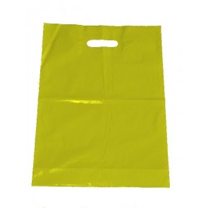 Igelitová taška žltá 360 x 460 mm